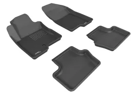 3D MAXpider Floor Mats Jeep Compass MK49 (07-13) All-Weather Kagu Series - Front or Second Row