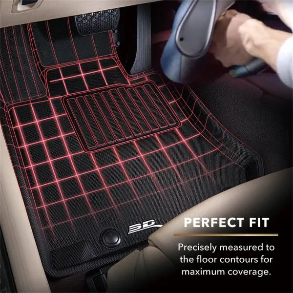 3D MAXpider Floor Mats Jeep Compass MK49 (07-13) All-Weather Kagu Series - Front or Second Row