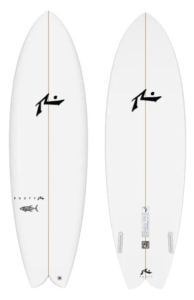 419 Fish 6'4" x 21.75 X 2.27 - 40.20L, Swallow, 2x  Futures Fin Boxes, PU - ID:926320