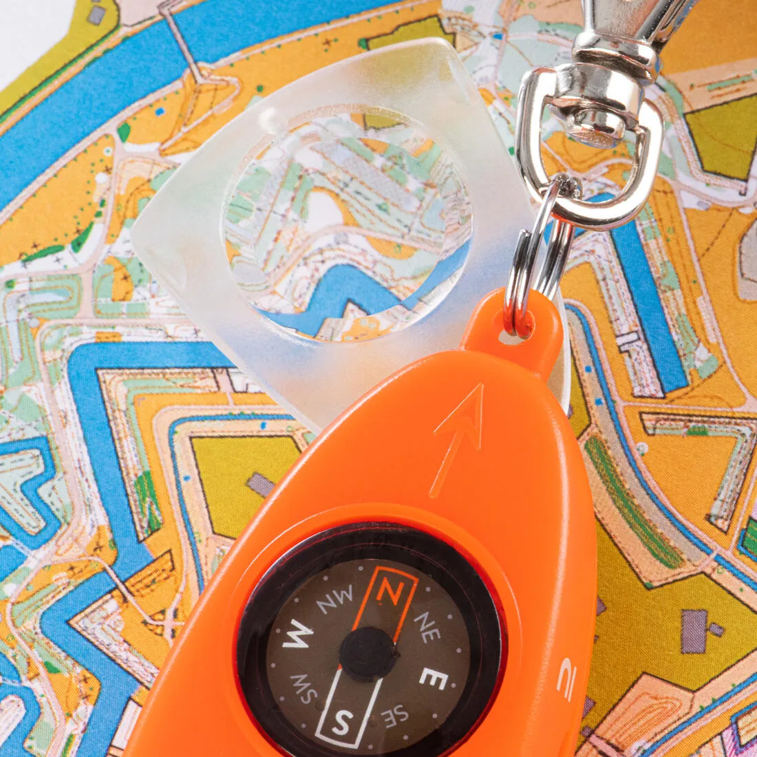50 Multi-Purpose Whistle & Orienteering Compass