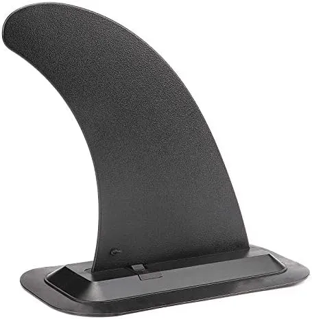 9 inch Center Fin Surfboard Fin with Detachable Fin Dock for Long Board, Paddle Board, Surfboard and Kayak