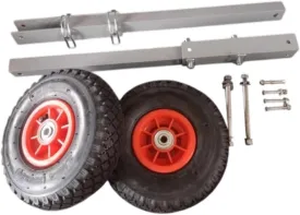 Boat Launching Wheels Heavy Duty Boat Launching Trolly Marine Hardware for Tender Raft