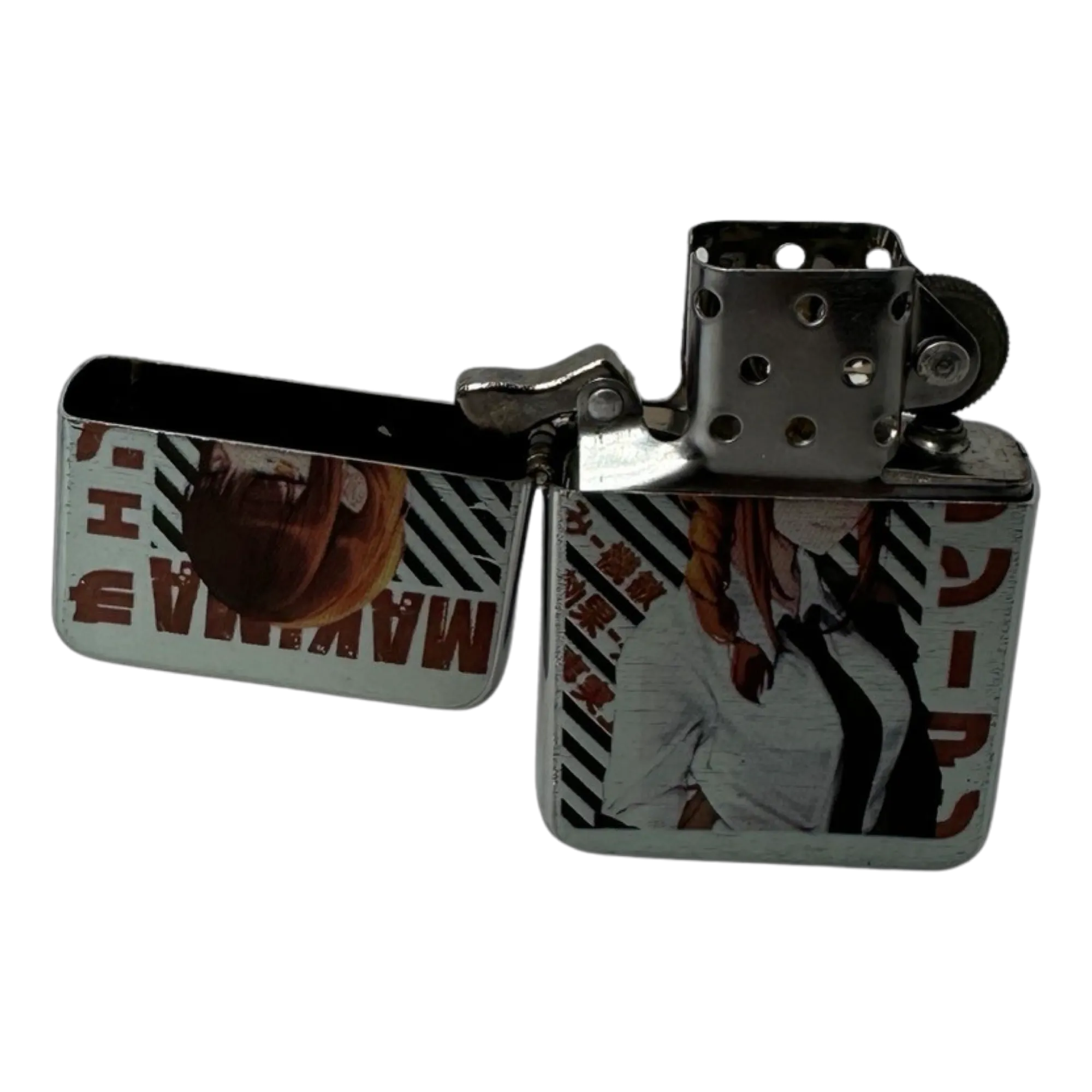 Chainsaw Man Anime Art Design Flip Top Lighter