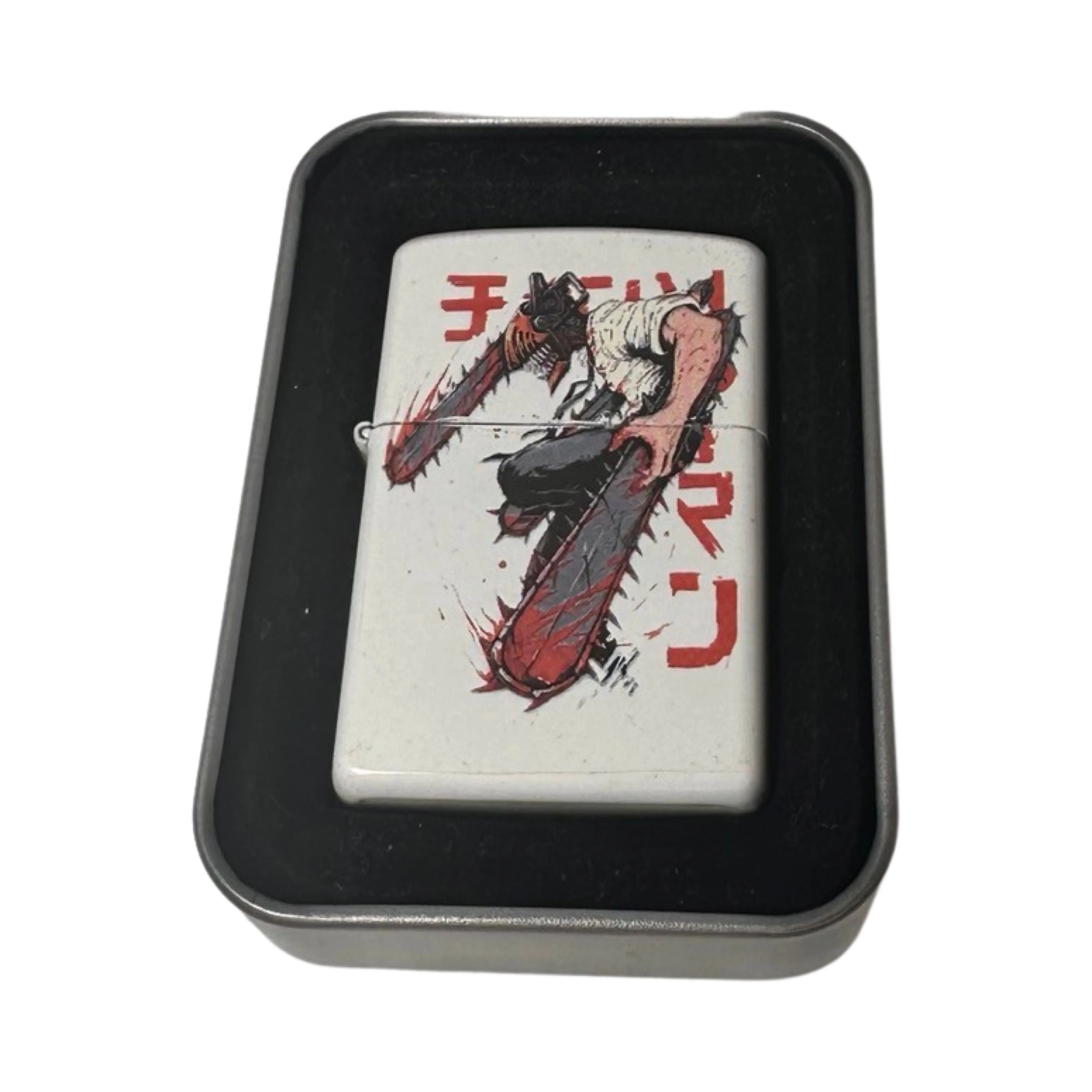 Chainsaw Man Anime Art Design Flip Top Lighter