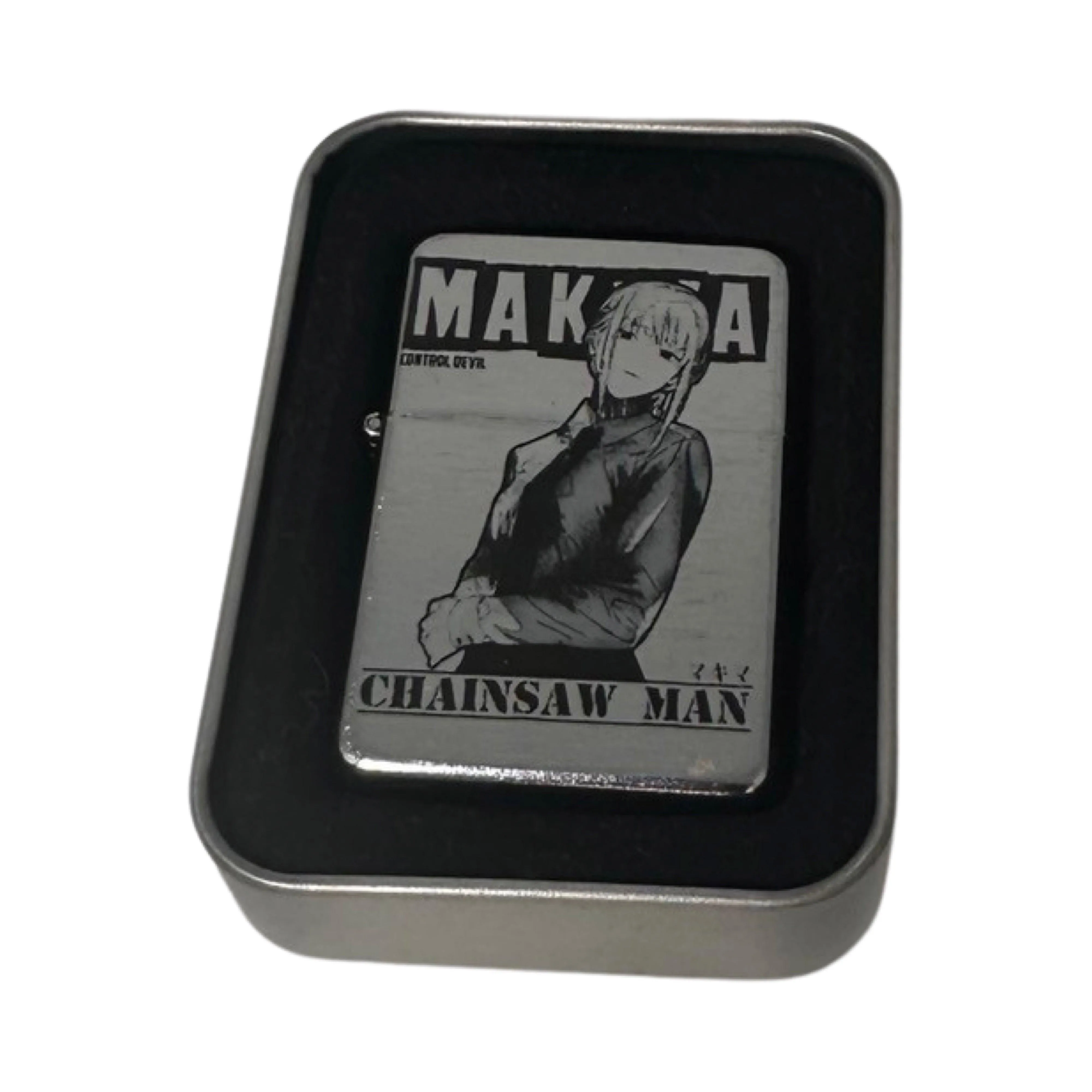 Chainsaw Man Anime Art Design Flip Top Lighter