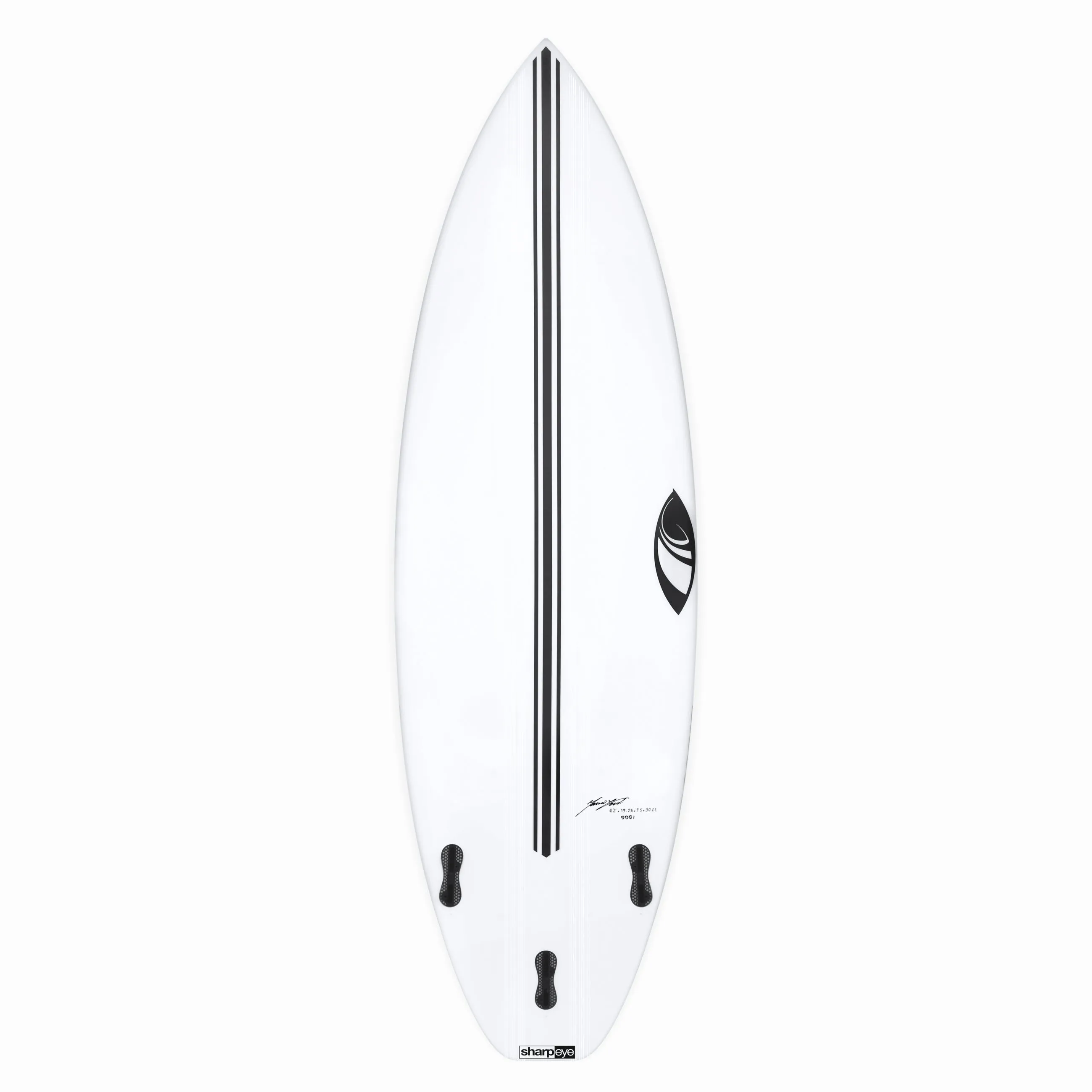 DISCO II (E3 LITE) 5'8" x 19.75 X 2.5 - 29.10L, Squash, 3x  Futures Fin Boxes, Epoxy E3 - ID:936368