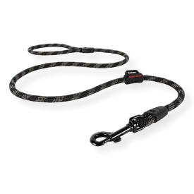 EzyDog Summit Dog Lead Black Regular 120cm