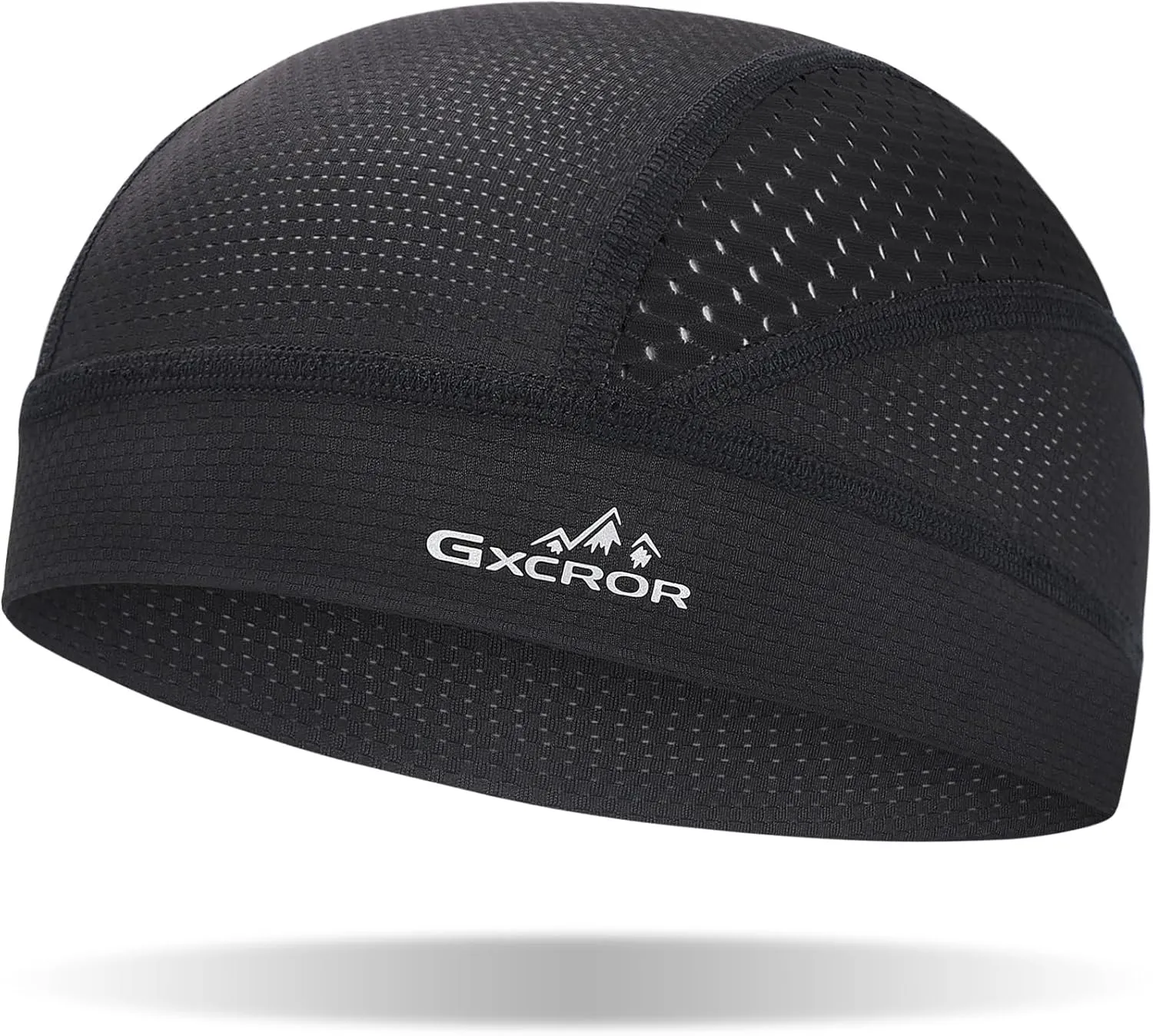 GXCROR Cooling Skull Cap for Men Women Sweat-Wicking Breathable Mesh Liner for Helmets, Summer Cycling Motorcycle