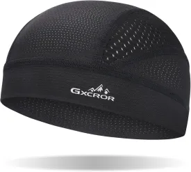 GXCROR Cooling Skull Cap for Men Women Sweat-Wicking Breathable Mesh Liner for Helmets, Summer Cycling Motorcycle