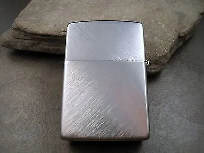 Handmade Brushed Silver Oxidized Brass Lion Head Cigarette Lighter