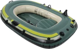Inflatable Kayak, PVC Heavy Duty Pressure Resistant 2 Person Inflatable Boat Rowing for Casual Surfing for Drifting