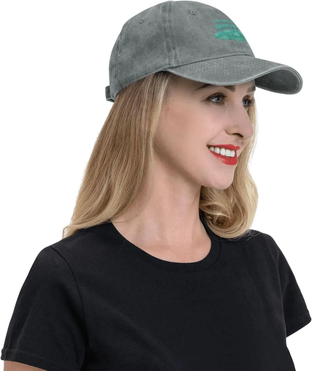 International Surfing Day Fonts and Surfboards Baseball Cap for Men Women Hats Adjustable Denim Hat Dad Hat