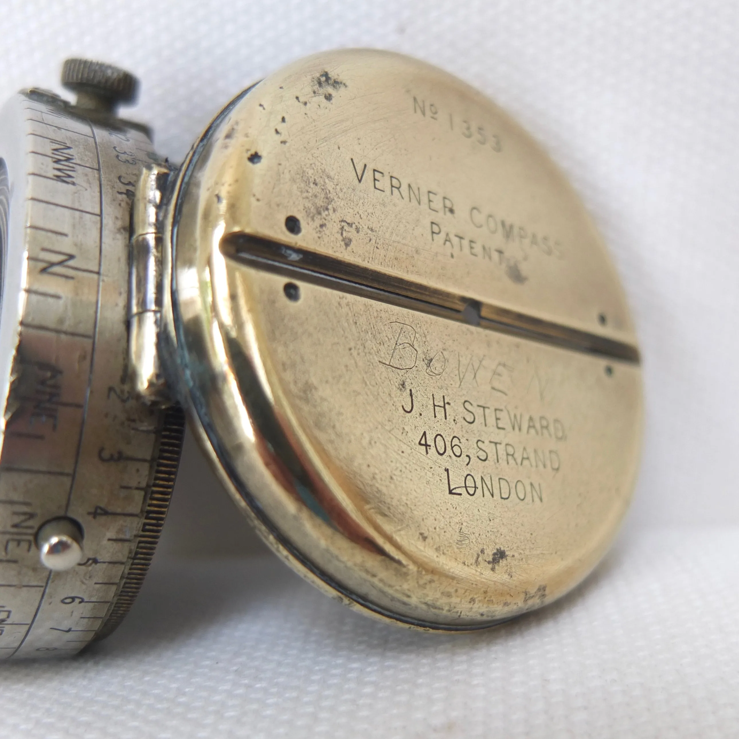 J. H. Steward Verner's Patent Marching Compass