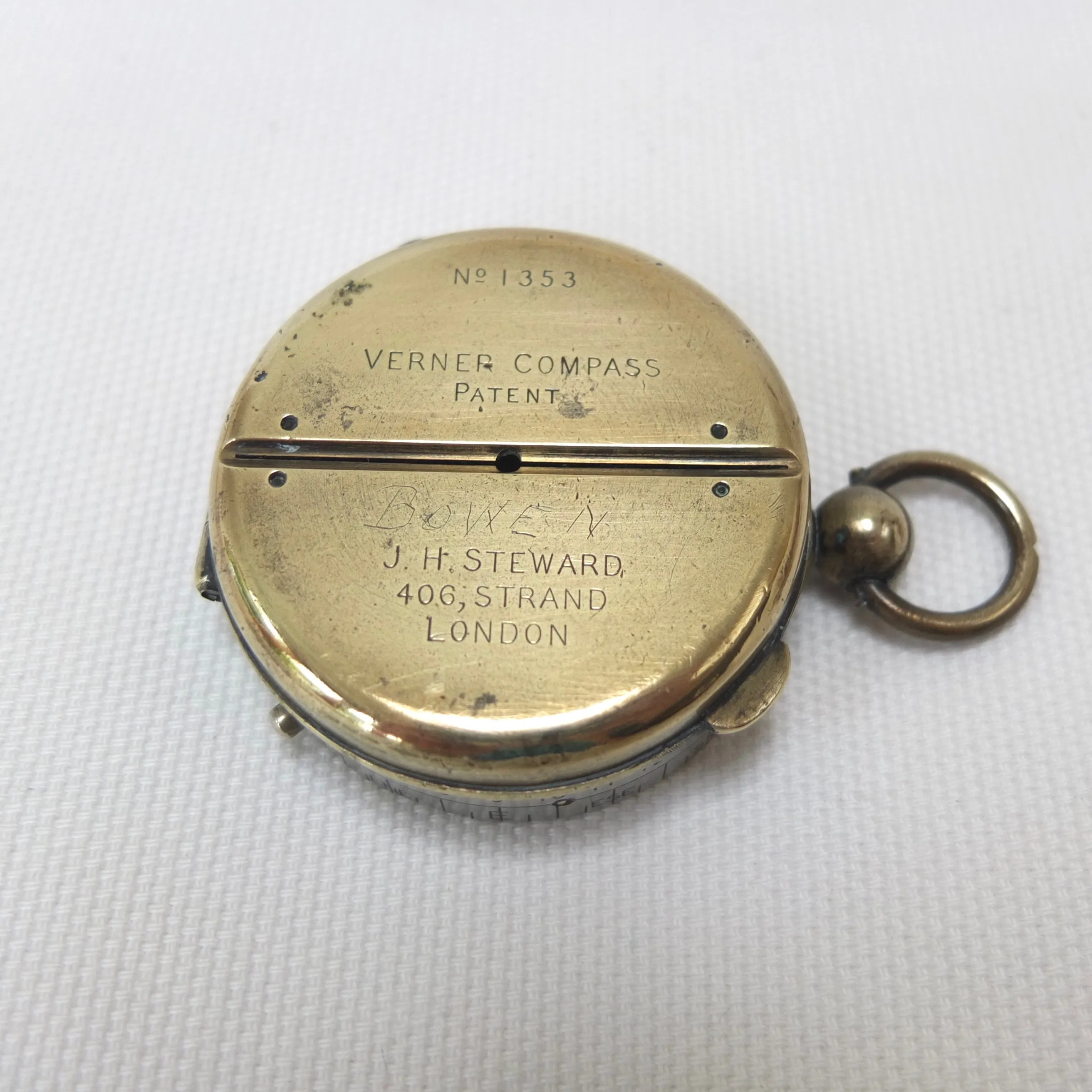 J. H. Steward Verner's Patent Marching Compass