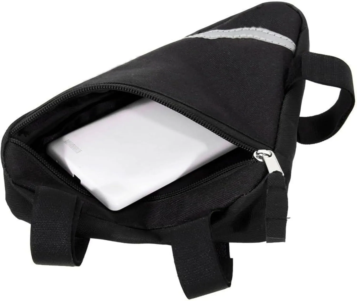 MOOCY Bike Bag, Bicycle Frame Bag,Cycling Accessories Pack for Phone, Wallet, Keys, Tools, Use for Road Bike MTB Commute Bicycle Bike Accessories