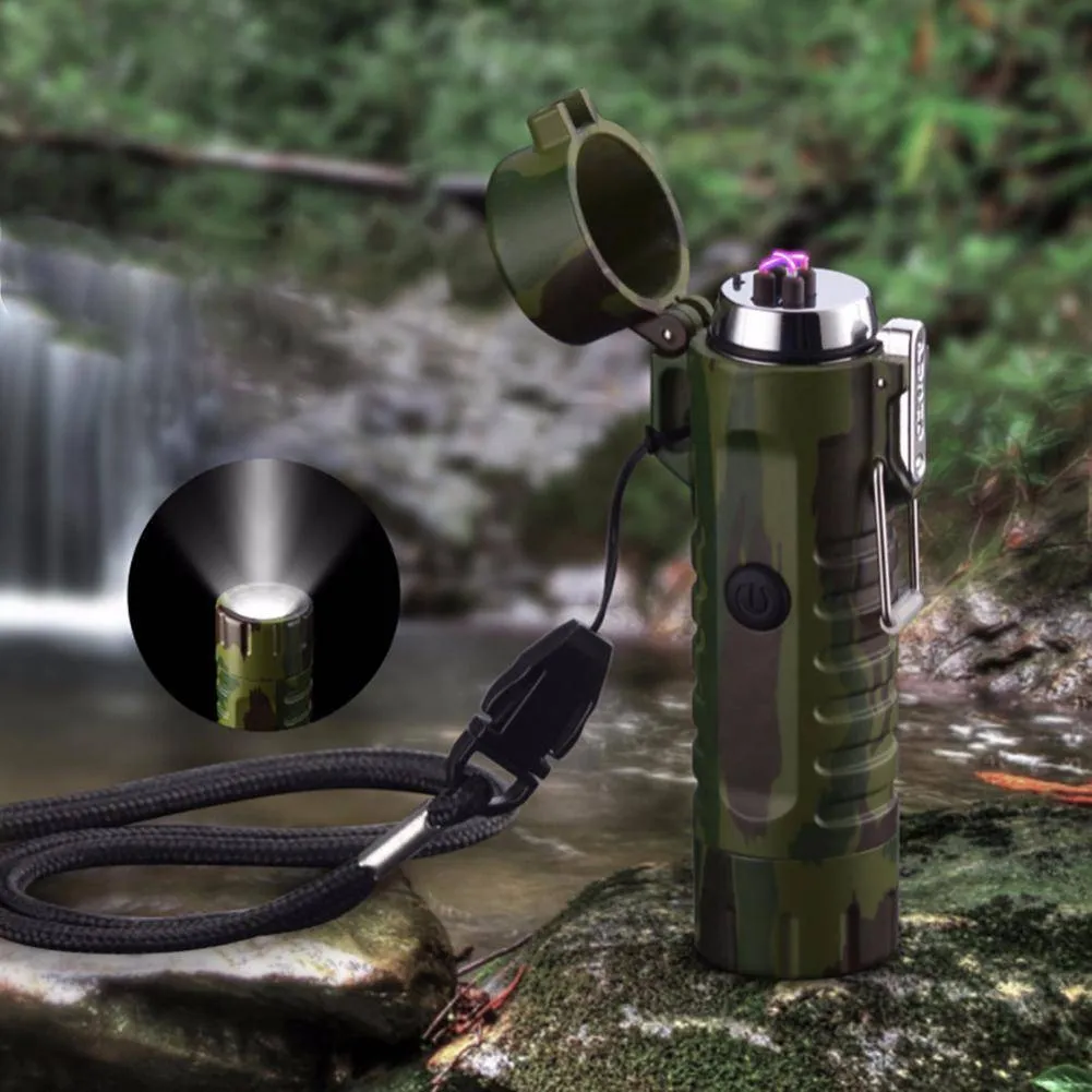 Portable LED Flashlight Lighter