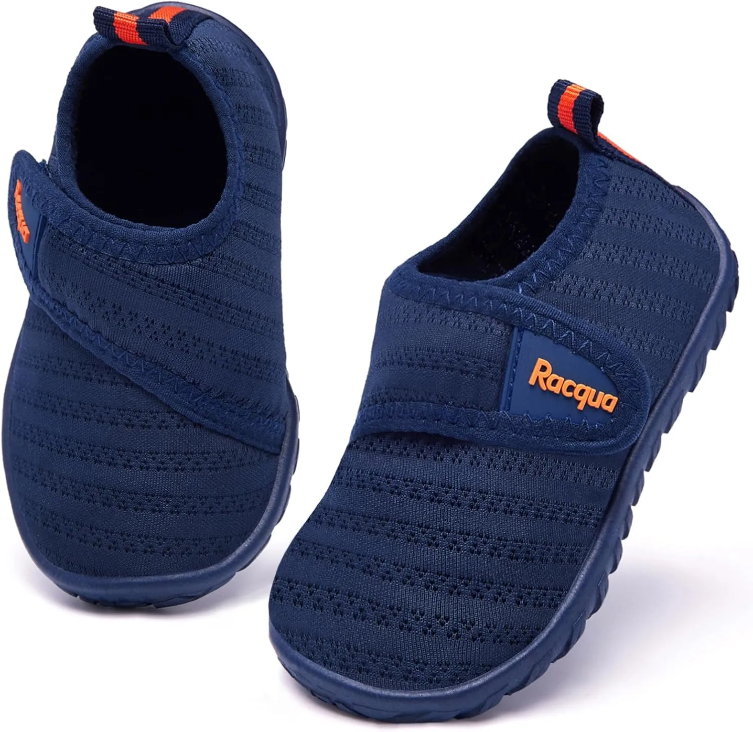 Racqua Baby Todder Water Shoes Boy's Girl's Quick Dry Barefoot Shoes Non-Slip Swim Pool Aqua Shoes(Baby/Toddler)