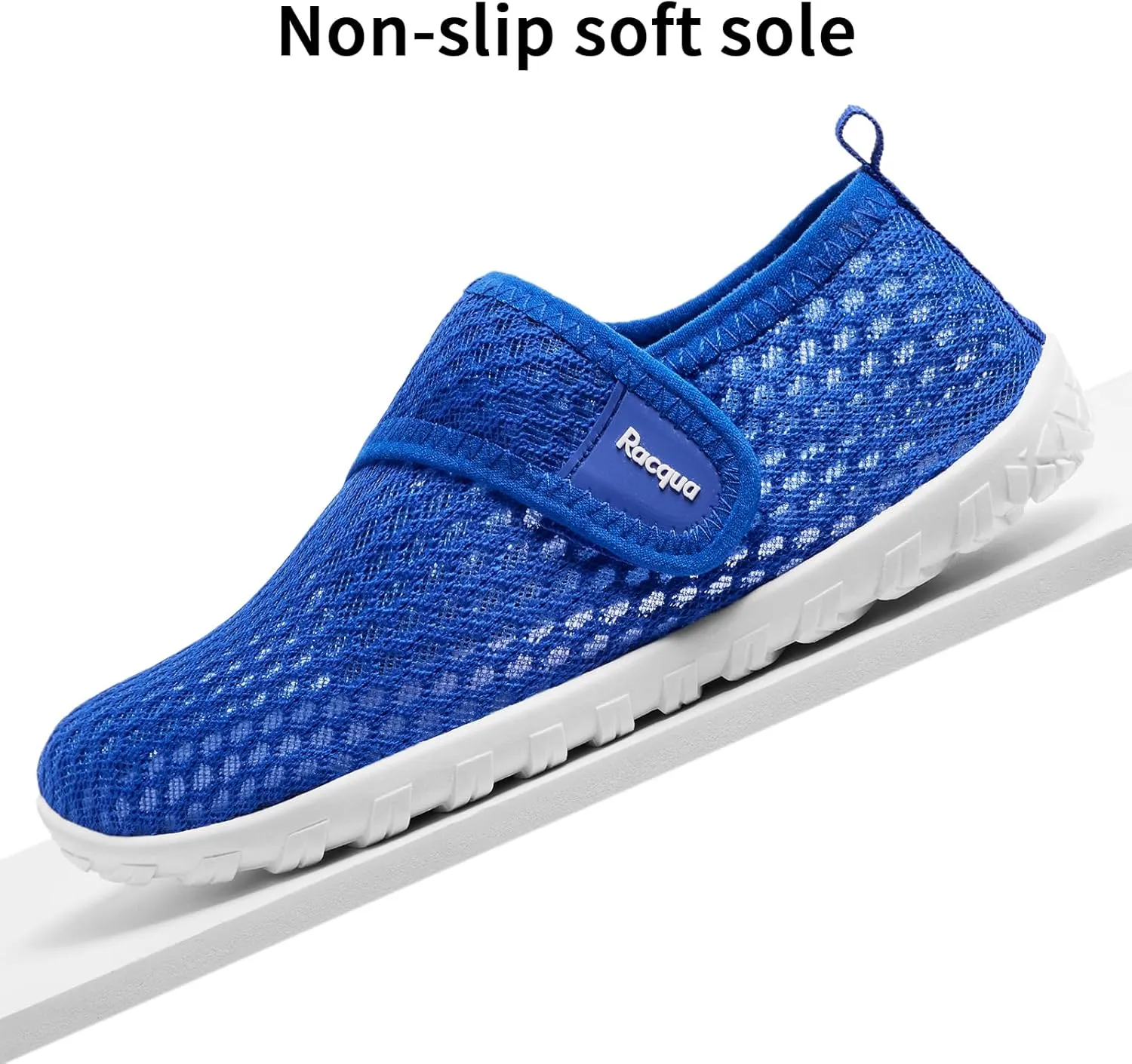 Racqua Boy's Girl's Kids Water Shoes Barefoot Swim Quick Dry Lightweight Sport Aqua Shoes(Little Kid/Big Kid)