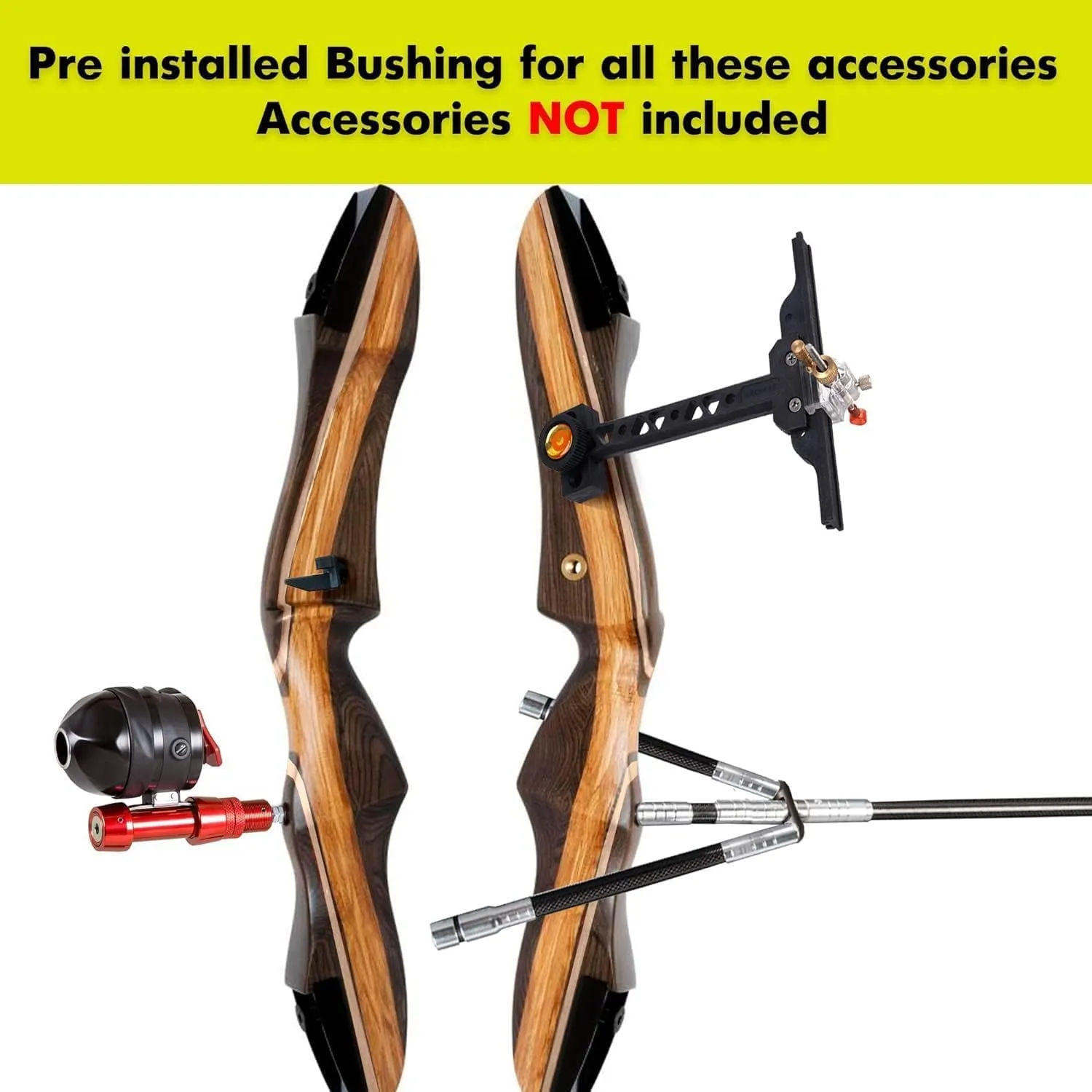 Samick Sage Takedown Recurve Bow and Arrow Set - 62 Inch Complete Ready-to-Use Longbow Archery Set - Includes 6 Arrows, Quiver, Bowstring & Stringer Tool, Arm & Finger Guard for Adults & Older Teens