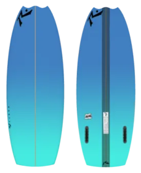 Snaggle Tooth 2.0 4'10" x 20.0 X 2.0 - 25.60L, Square, 2x  Futures Fin Boxes, EPS - ID:926160