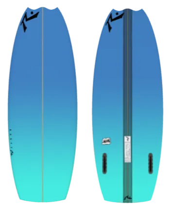 Snaggle Tooth 2.0 4'10" x 20.0 X 2.0 - 25.60L, Square, 2x  Futures Fin Boxes, EPS - ID:926160