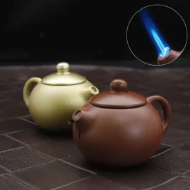 Tiny Teapot Lighter | Cute Collectible Butane Gas Refillable Lighter