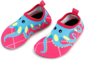 Toddler Kids Swim Water Shoes Quick Dry Non-Slip Water Skin Barefoot Sports Shoes Aqua Socks for Boys Girls Toddler