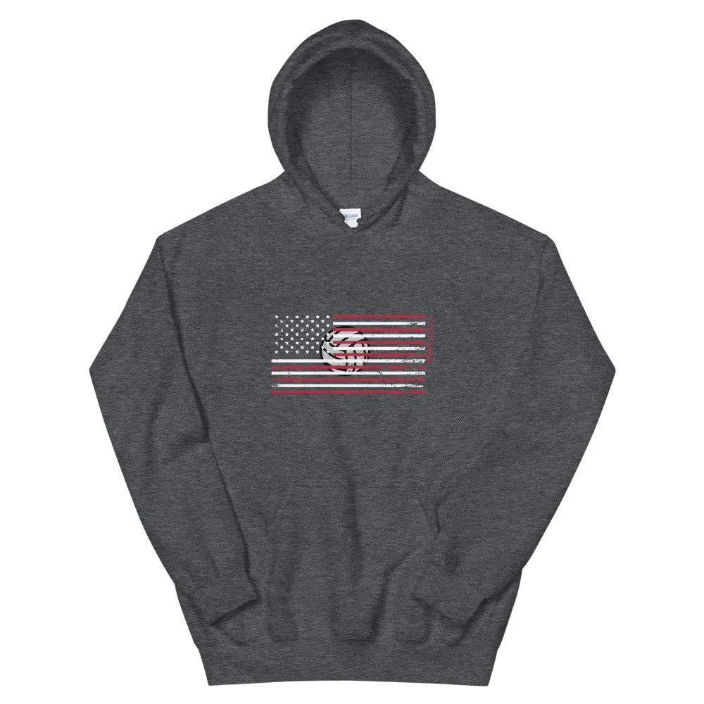 VBAmerica Ball-Flag Unisex Hoodie