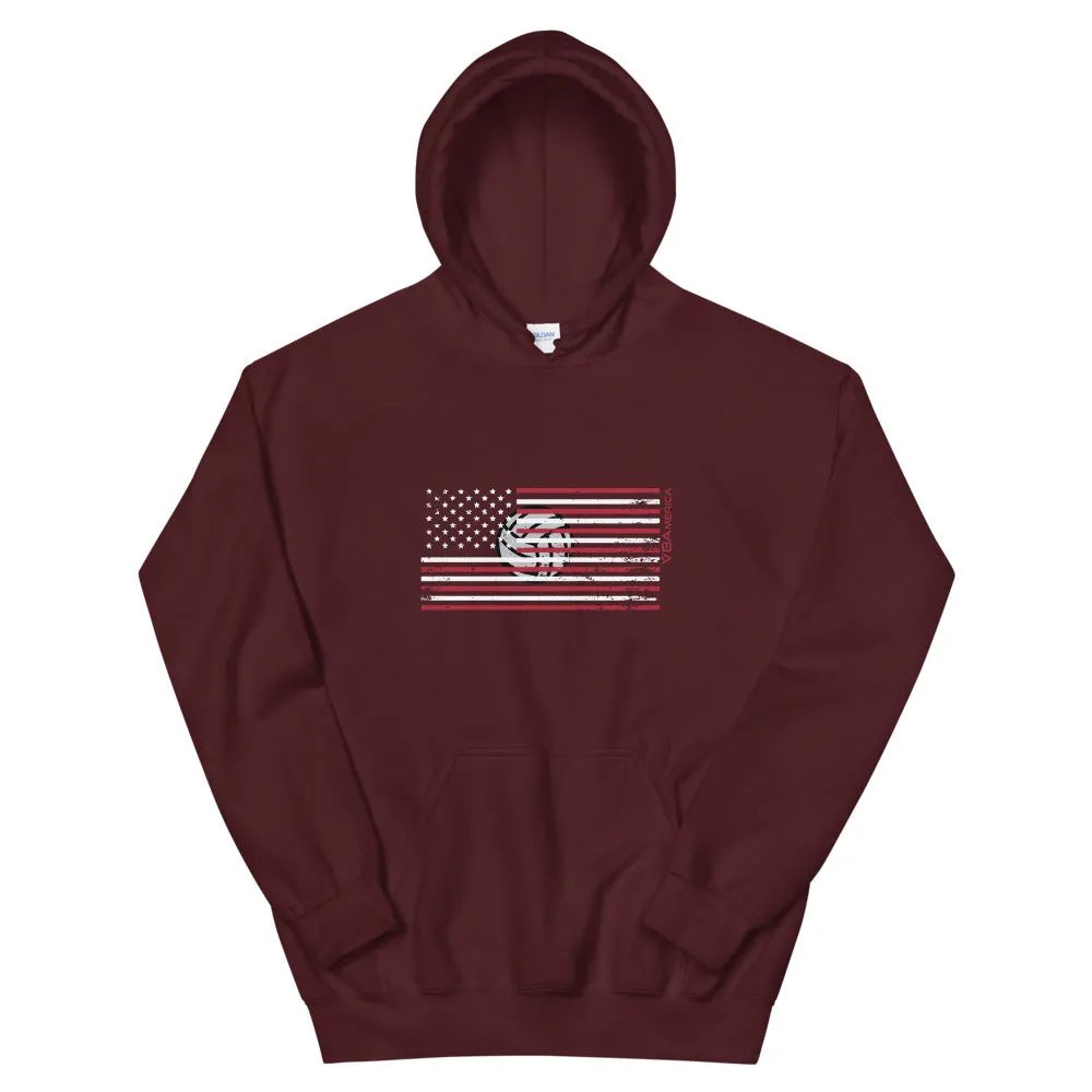 VBAmerica Ball-Flag Unisex Hoodie