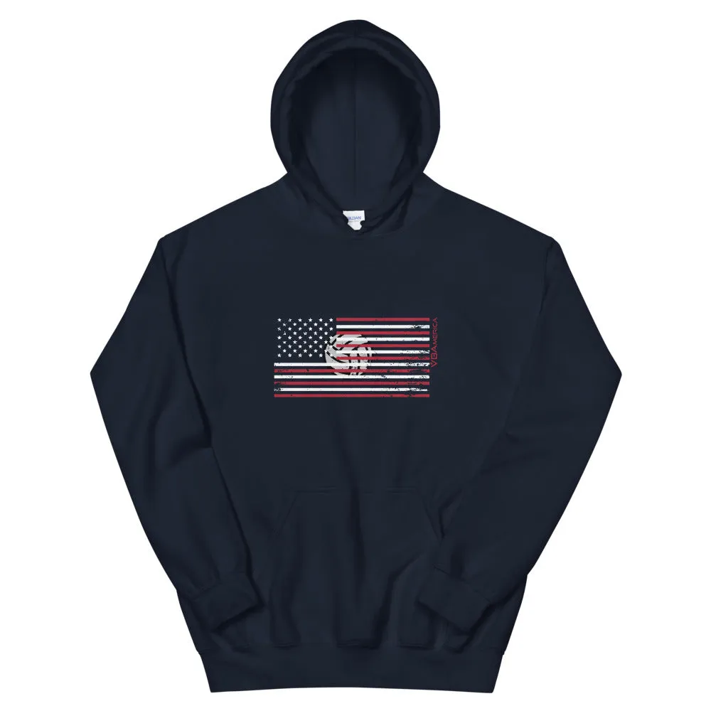 VBAmerica Ball-Flag Unisex Hoodie