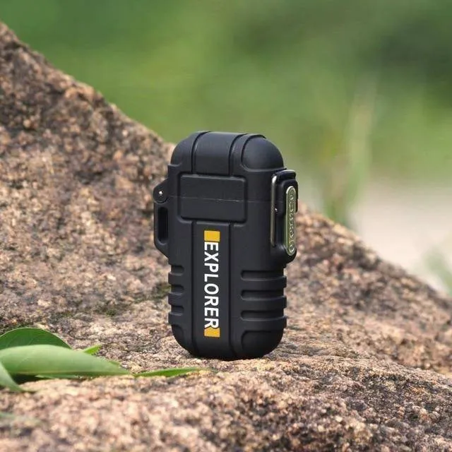 Waterproof USB Plasma Lighter For Outdoor Camping