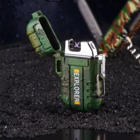 Waterproof USB Plasma Lighter For Outdoor Camping