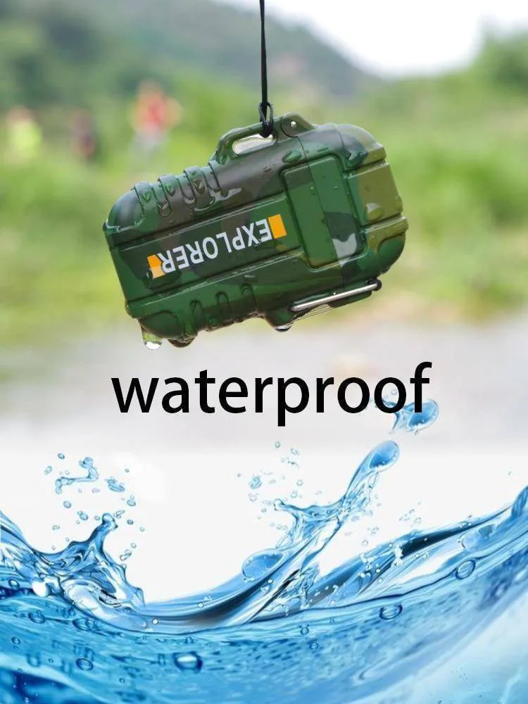 Waterproof USB Plasma Lighter For Outdoor Camping